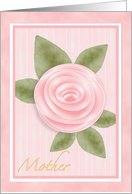 Mother’s Day for Mom Pink Rose card