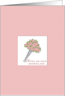 Tussy Mussy Sister Wedding Congrats card