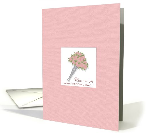 Tussy Mussy Cousin Wedding Congrats card (415803)
