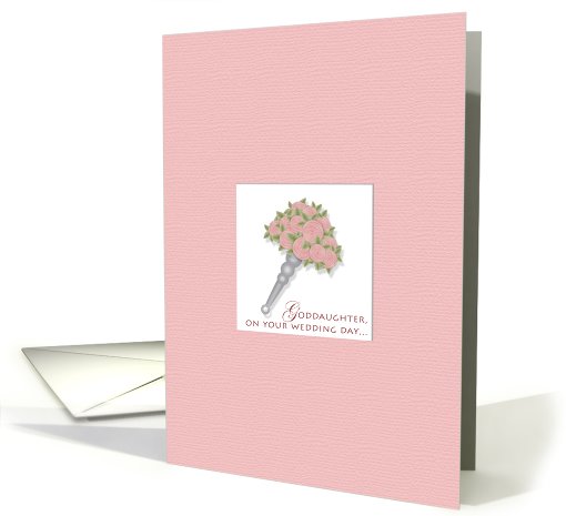 Tussy Mussy Goddaughter Wedding Congrats card (416063)