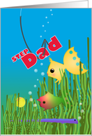 He’s a Keeper! Father’s Day Step Dad card