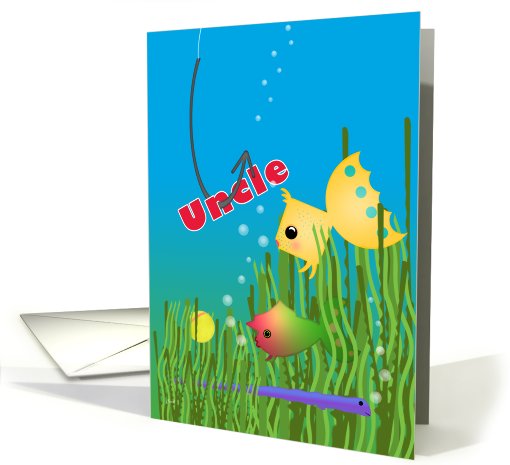 He's a Keeper!  Father's Day Uncle card (429550)