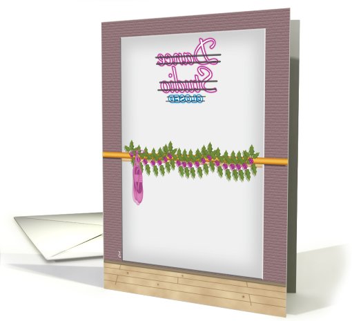 Christmas Dance Studio Thank You card (515097)