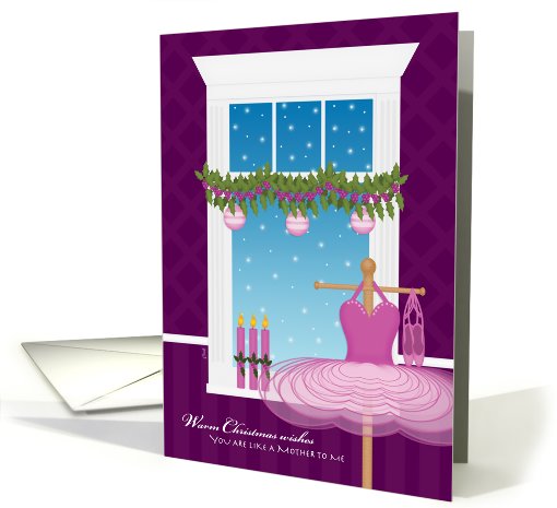 Christmas Like a Mother Ballet Dance card (515192)