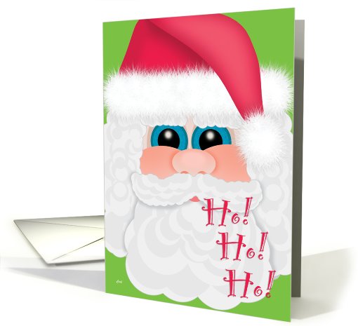 Christmas Santa Funny Ho Ho Ho card (517407)