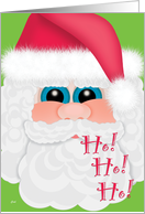 Christmas Santa Funny Ho Ho Ho card