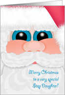 Step Daughter Christmas Santa Kid’s Cards