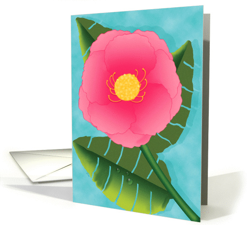 Administrative Professionals Day Tropical Pink Flower card (544535)
