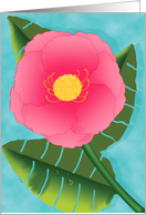 Administrative Professionals Day Tropical Pink Flower card