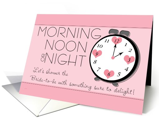 Bridal Shower Invitations Coral Pink card (583352)