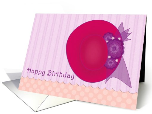 Happy Birthday Red Hat card (591309)