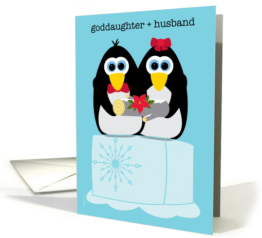 Goddaughter and Husband Wishing You a Cool Yule Whimsical... (868247)