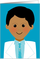 Felicidades En Tu Primera Comunin para Nio First Communion for Boy card