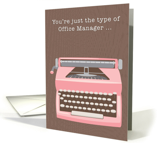 Administrative Professionals Day Office Manager Pink... (915768)