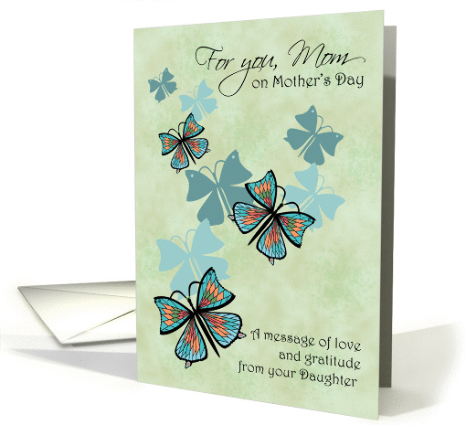 Mother's Day for Mom from Daughter with Butterflies Love... (922052)