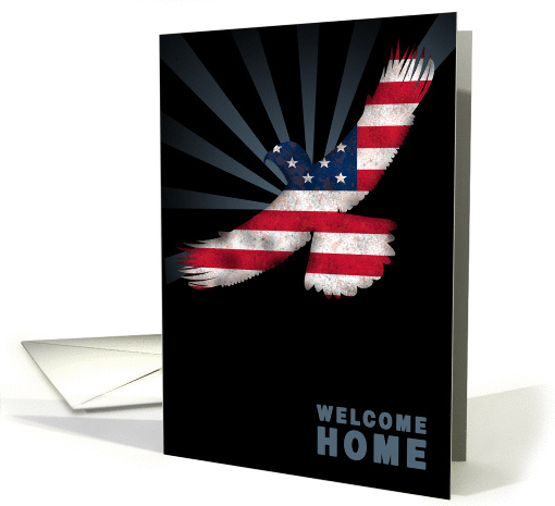 Welcome Home Military Service Duty Back from Deployment card (969645)