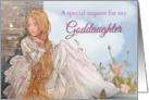 Goddaughter Flower Girl Princess Request card