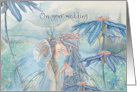 On Your Wedding Enchanted Fairy Couple card