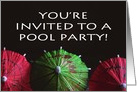 You’re Invited to a Pool Party! card