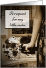 Little Sister Will You Be My Bridesmaid card