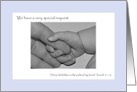 Will You Please Be Our Son’s Godparents Scripture card