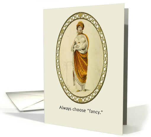 Vintage Ackermann Humor Blank inside card (1292708)