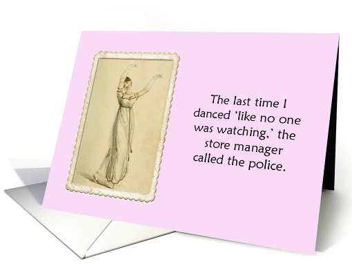 Vintage Ackermann Humor Blank inside card (1292712)