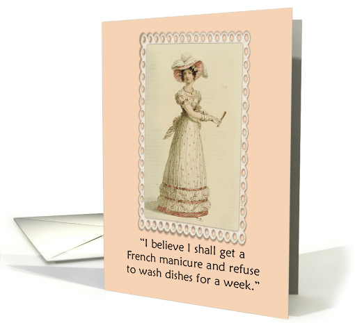 Vintage Ackermann Humor Birthday For Her card (1294834)