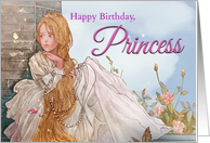 Happy Birthday Beautiful Princess card