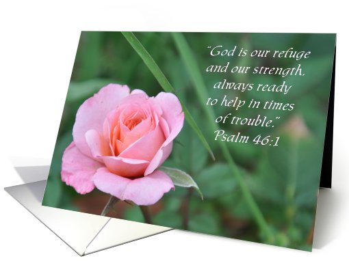 Scripture Rose Encouragement card (437099)