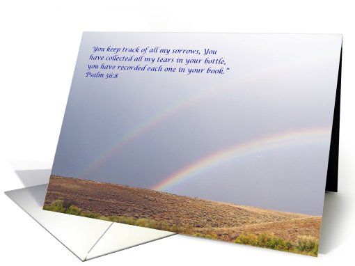 Scripture Rainbow Encouragement card (437101)