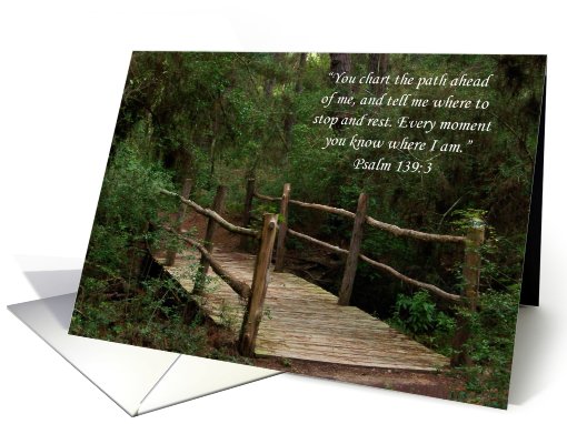 Scripture Bridge Encouragement card (437127)