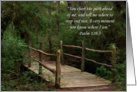 Scripture Bridge Encouragement card