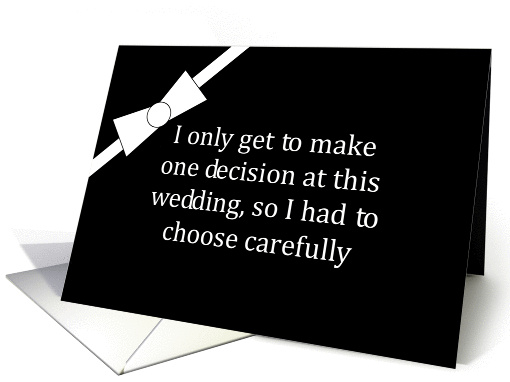 Funny Will You Be My Usher Request card (458078)