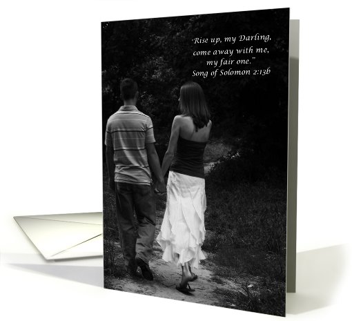Scripture romantic love card (582158)