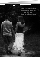 Scripture romantic love card