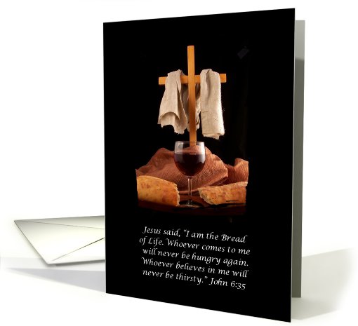 Communion Sunday Invitation card (586651)