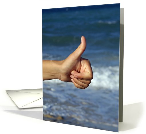 Great job! (thumbs up) card (758996)