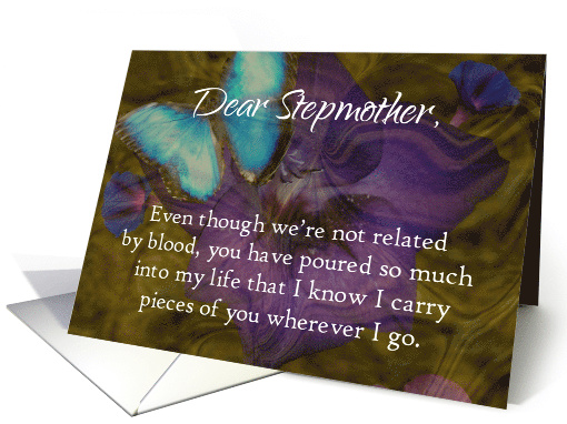Stepmother Birthday card (785597)
