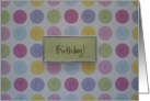 BirthdayDots card