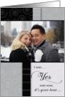 I Said Yes: Be my Maid of Honor - Custom Photo card