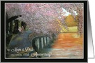 58th Anniversary for Mom and Dad - Cherry blossom pathway card
