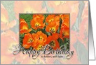 Happy Birthday Tulips card