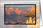 With Deepest Sympathy - Grand Canyon at Sunrise card