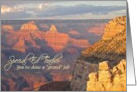 Special Ed Teacher Thank You Grand Canyon card