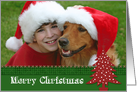 Scrapbook Style Photo Christmas Card