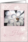 Pink Hope for Cancer card