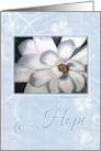Blue Hope for Cancer card