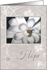 Gray Hope for Cancer card