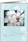 Teal Hope for Cancer card